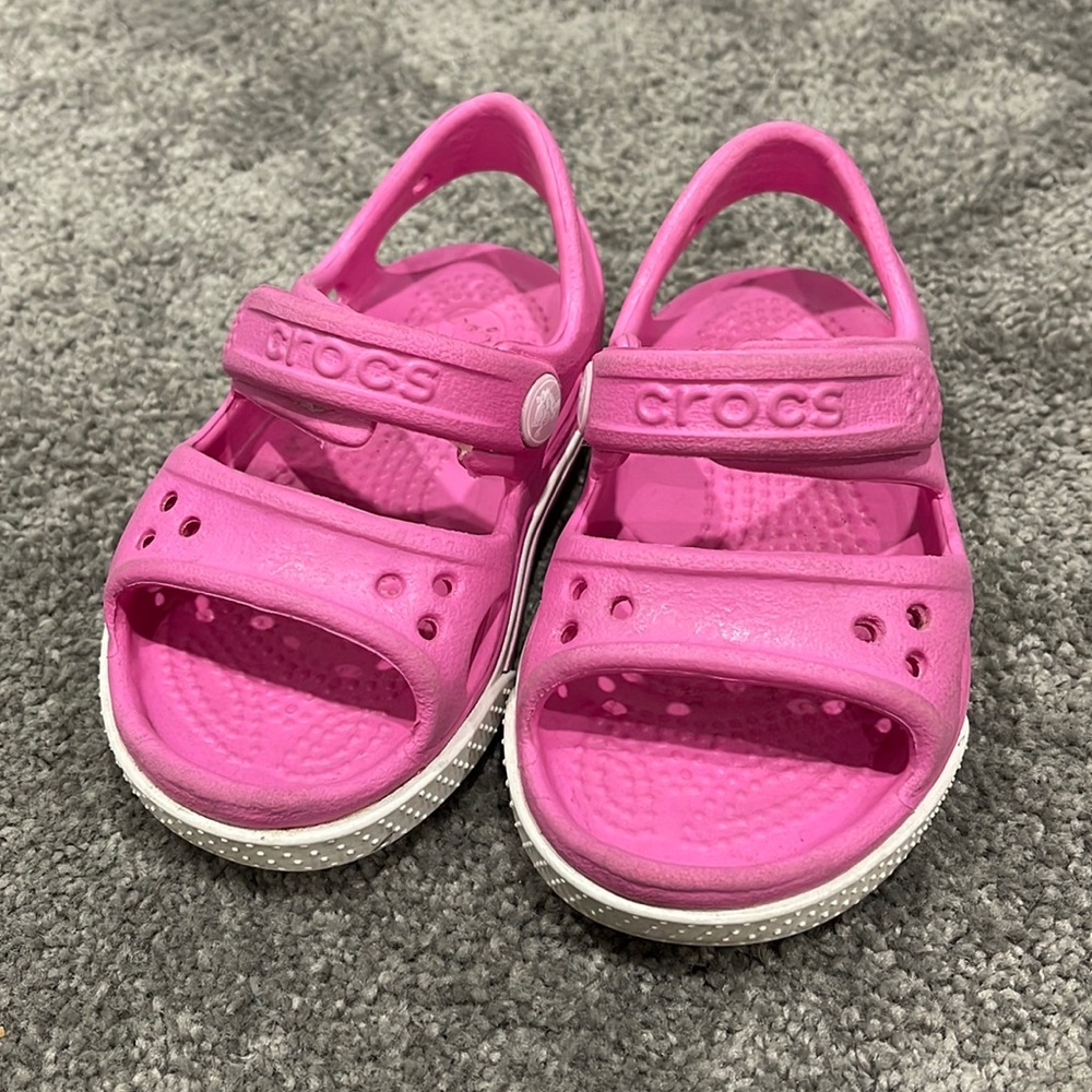 Toddler Size 4 Croc Sandals